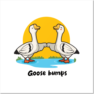 Goose bumps (on light colors) Posters and Art